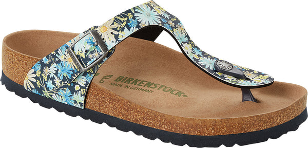 Birkenstock gizeh ancient mosaic blue hot sale