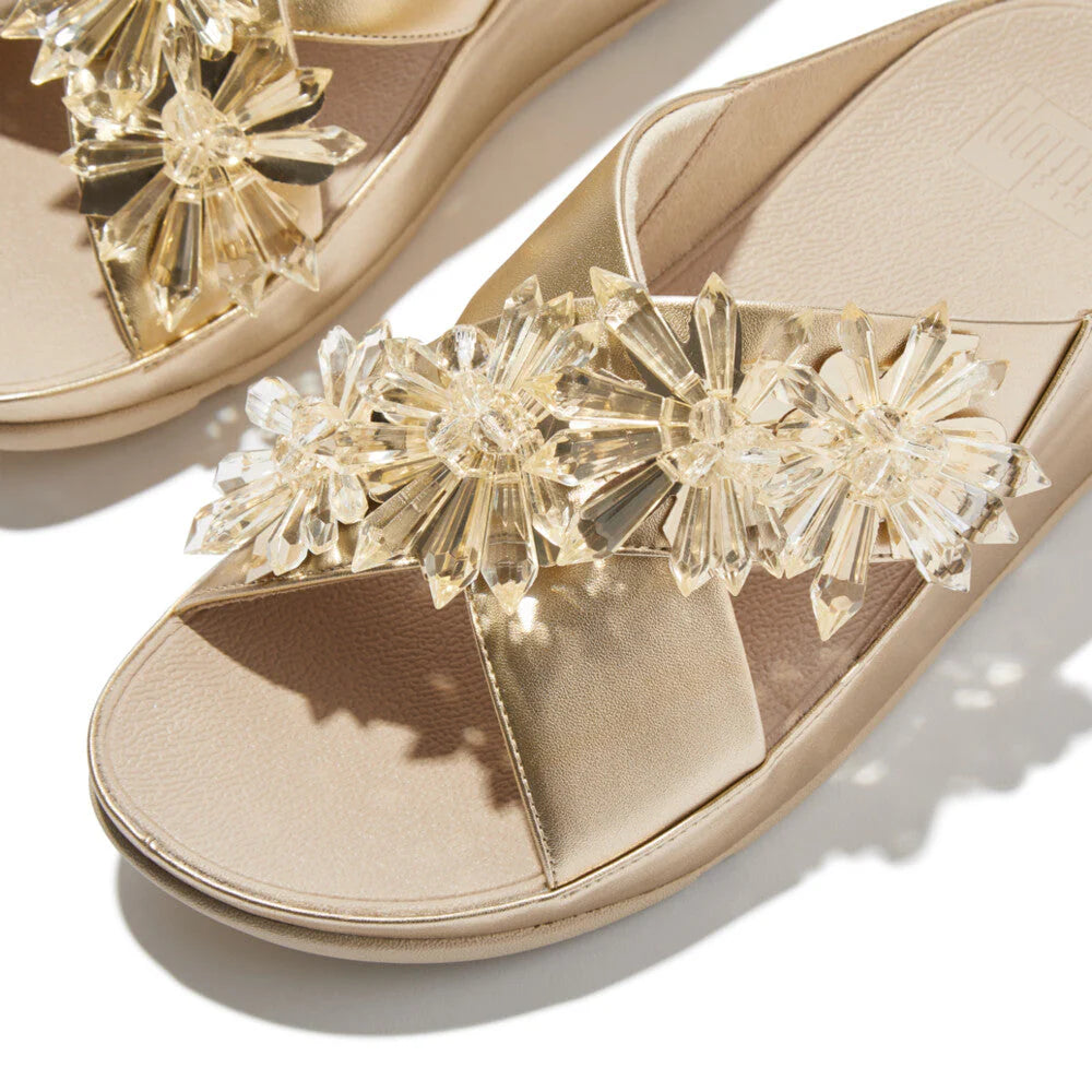 FitFlop Rumba Starburst Beaded Platino