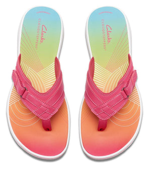 Flip Flop Clarks Cloudsteppers Breeze Sea Clarks Breeze Sea Bright