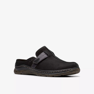 Clarks Orlene Clog Blk Nubuck 82980