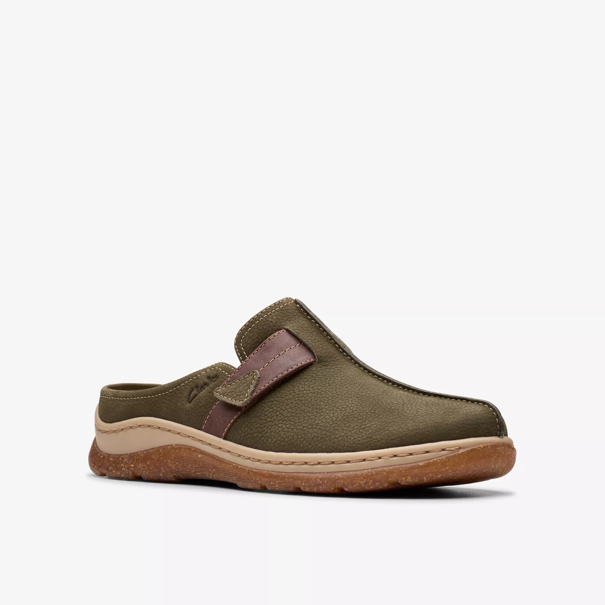 Clarks Orlene Clog Olive 82982