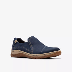 Clarks Orlene Slip Navy Nubuck 82987