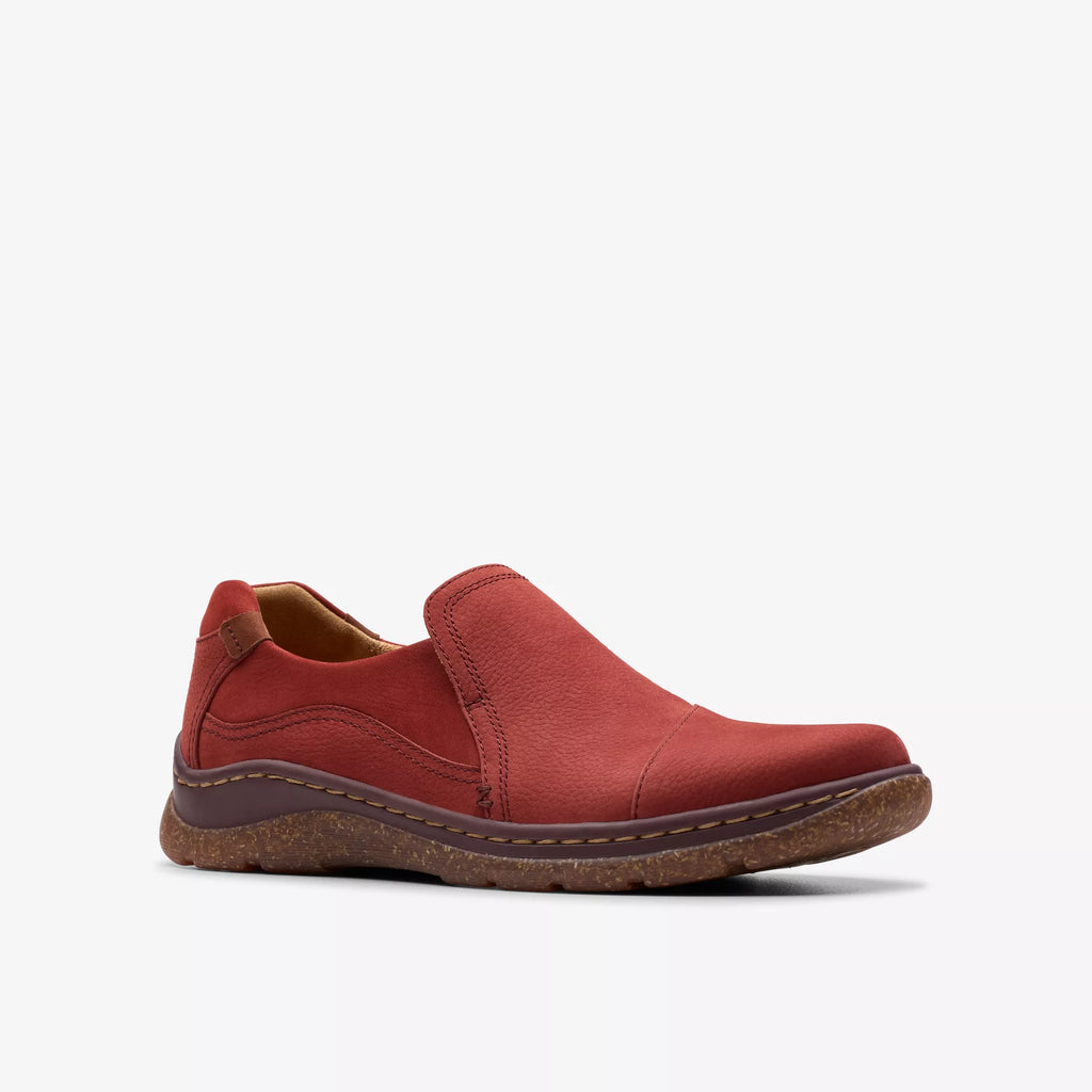 Clarks Orlene Slip Chestnut 82989