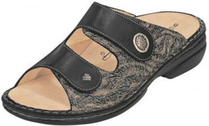 Finn Comfort Zeno Grey/Black Zebra