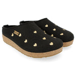 Haflinger Cuoricini Black/Gold