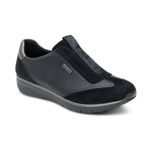 Aetrex Megan Arch Support Sneaker Black CT400