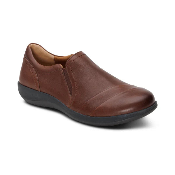 Aetrex Helena Arch Support Slip-On Brown DM571 Wos