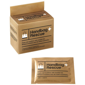 Handbag Rescue wipes 10 packets