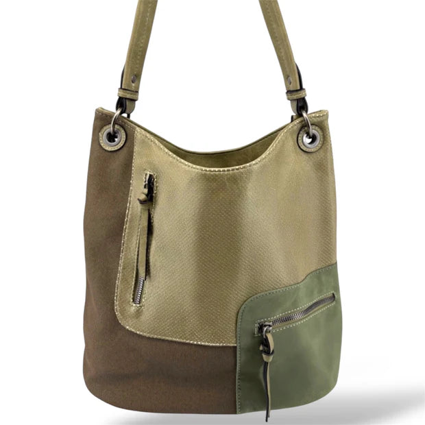 Darling's YD-7358 Patch Design Hob Shoulder Bag - 8 colours