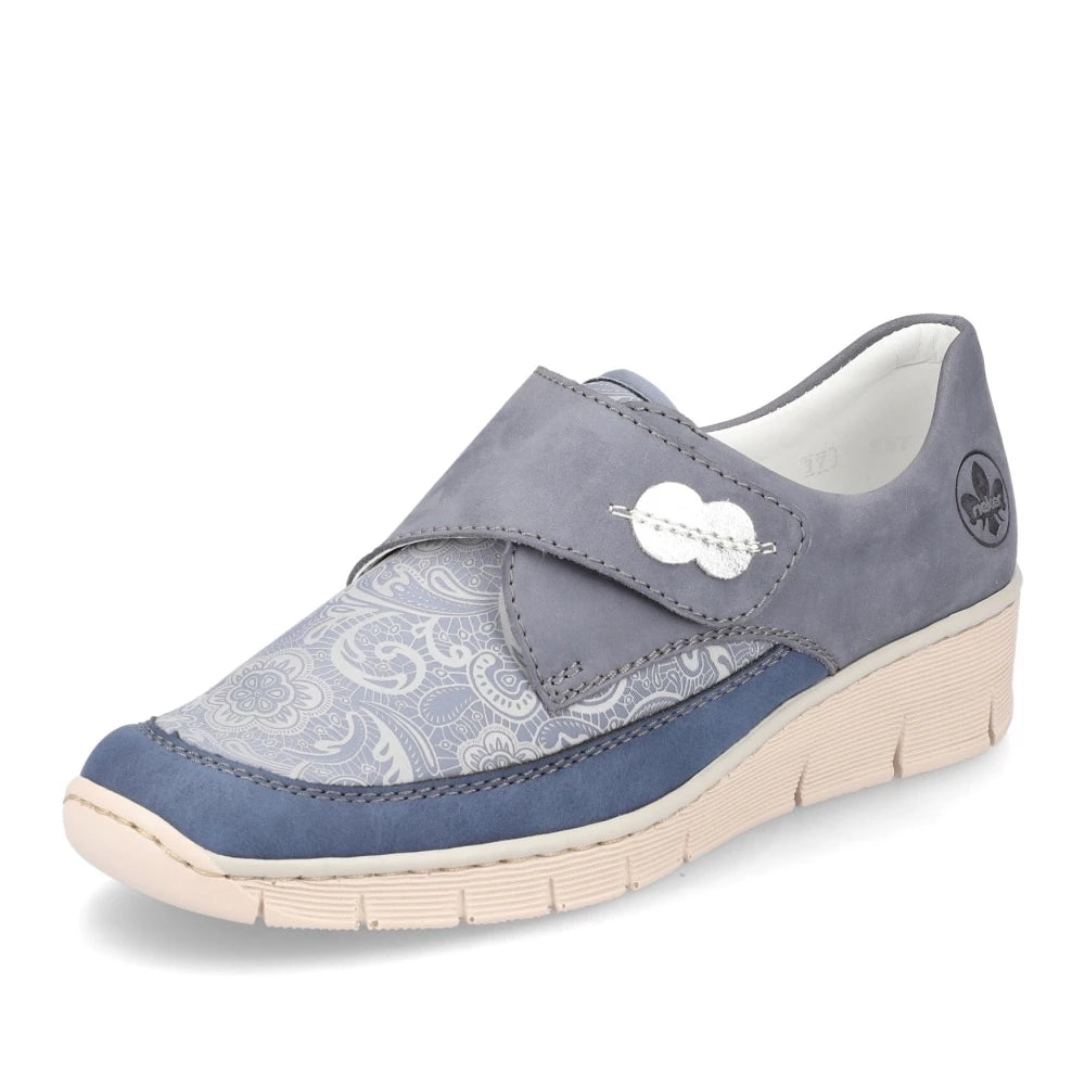 Rieker 537C0 15 Classic Velcro Shoe Tanda Shoes