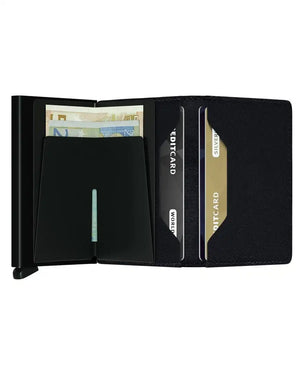 Secrid Slim Wallet Crisple Black