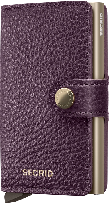 Secrid Mini Wallet Pebble Grape