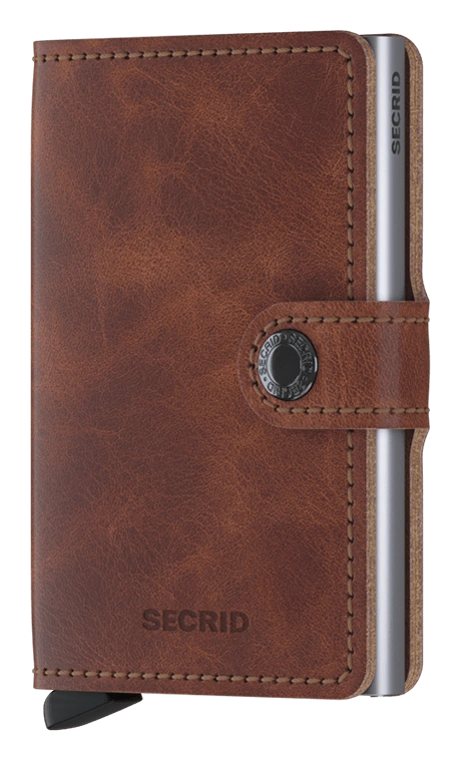 Secrid Mini Wallet Vintage Brown
