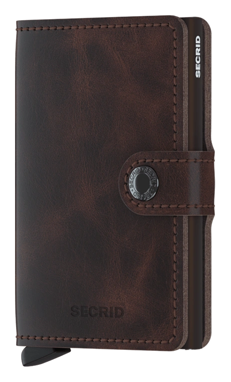 Secrid Mini Wallet Vintage Chocolate