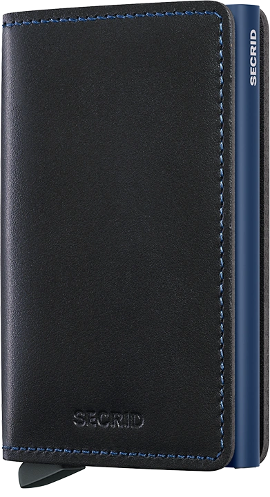 Secrid Slim Wallet Original Black-Navy