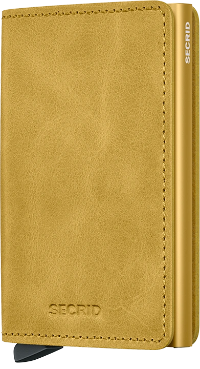 Secrid Slim Wallet Vintage Yellow