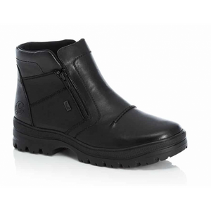 Rieker F5463 00 Mens Black Flip Grip Boots Tanda Shoes