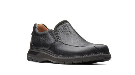 Clarks Un Ramble Step Black – Tanda Shoes