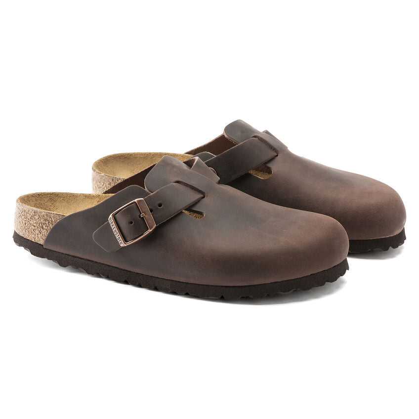 Birkenstock Boston NU Oiled Habana R 860131 – Tanda Shoes