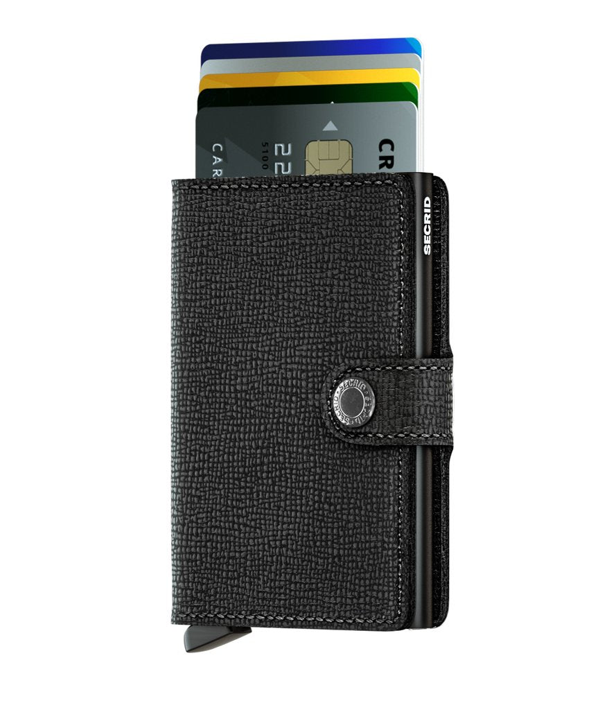 Secrid Mini Wallet Crisple Black