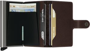Secrid Mini Wallet Original Dark Brown