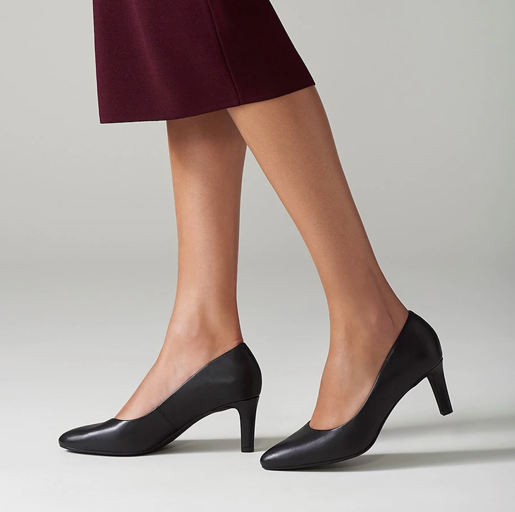 Clarks Calla Rose medium and wide Tanda Shoes