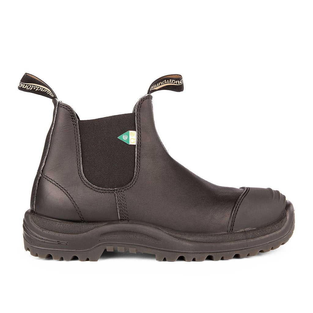 Blundstone 168 - Work & Safety Boot Rubber Toe Cap Black