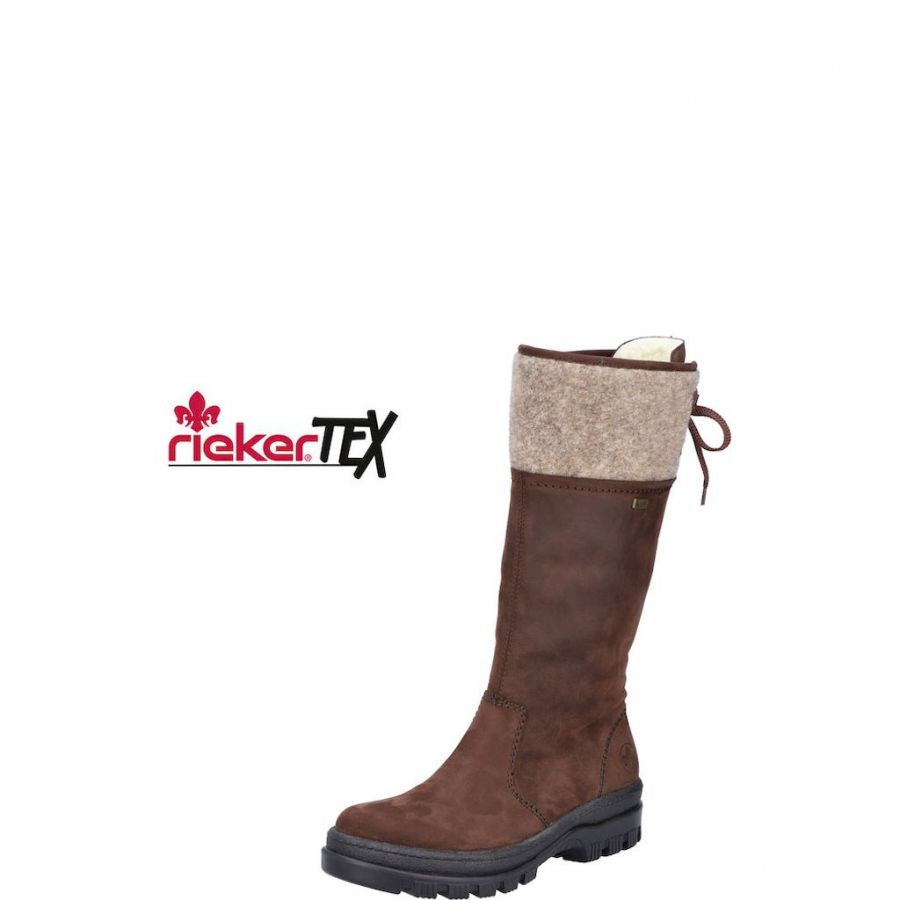 Rieker X8263-25 Womens Flip Grip Boots